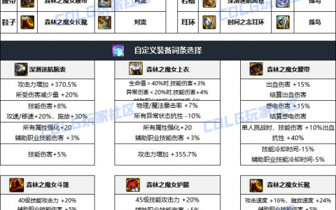 DNF奶妈装备搭配全面解析-地下城与勇士奶妈最强装备组合推荐